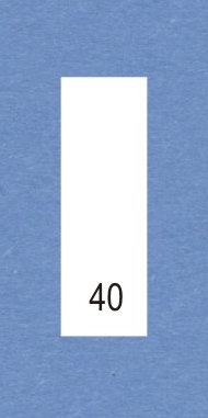 Velikostní číslo 40 bílé