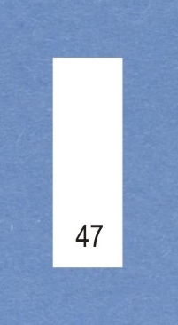 Velikostní číslo 47 bílé