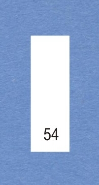 Velikostní číslo 54 bílé