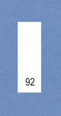 Velikostní číslo 92 bílé