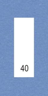 Velikostní číslo 40 bílé