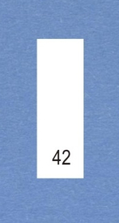 Velikostní číslo 42 bílé