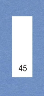 Velikostní číslo 45 bílé