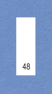 Velikostní číslo 48 bílé