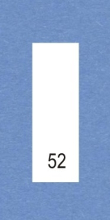 Velikostní číslo 52 bílé