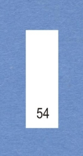 Velikostní číslo 54 bílé