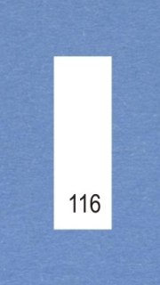 Velikostní číslo 116 bílé