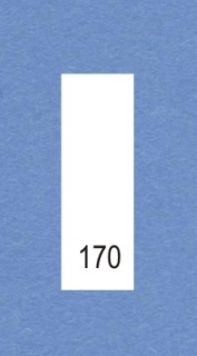 Velikostní číslo 170 bílé