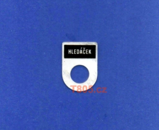 Štítek HLEDÁČEK - spínač