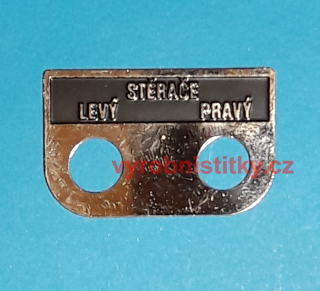 Štítek STĚRAČE - Škoda Babetta