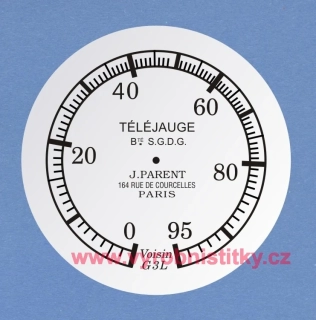Ciferník TÉLÉJAUGE